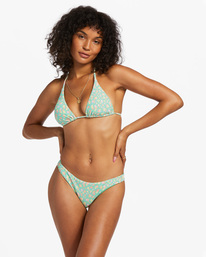 2 I Sea You Tanlines Skimpy Bikini Bottoms Green ABJX400825 Billabong