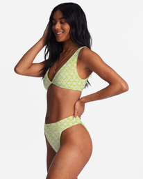 1 Thats Cute Aruba Bikini Bottoms Green ABJX400832 Billabong