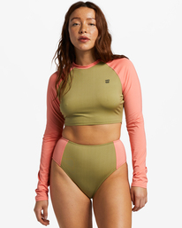 5 A/Div Medium UPF 50 Bikini Bottoms Green ABJX400833 Billabong