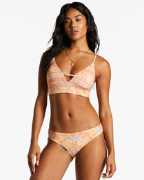 3 Fine By Me Lowrider Reversible Bikini Bottoms Orange ABJX400877 Billabong
