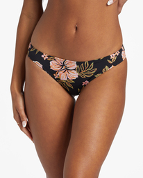 3 Hooked On Tropics - Low Waist Bikini Bottoms for Women Noir ABJX400951 Billabong