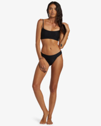 4 Coral Gardeners Wave Trip Skimpy Bikini Bottoms Black ABJX400964 Billabong