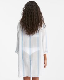2 Blue Skies Mini Beach Cover-Up Blue ABJX600168 Billabong