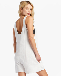 billabong, Fade Away Button-Up Knit Romper, SALT CRYSTAL (scs) FADE AWAY ABJX600175