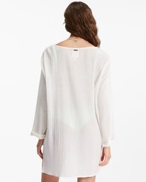 Blue Skies Mini Beach Cover-Up Blue Skies Mini Beach Cover-Up