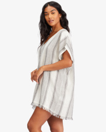 3 Walk Away Beach Cover-Up White ABJX600193 Billabong