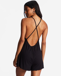 billabong, HIGH SURF ROMPER, BLACK PEBBLE (bpb) HIGH SURF ROMPER ABJX600199