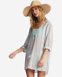 1 Blue Skies Swim Cover Up Multicolor ABJX600204 Billabong