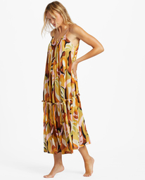 1 Sun Follower - Beach Midi Dress for Women Mehrfarbig ABJX600229 Billabong