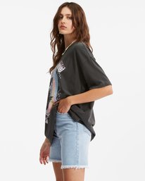2 Summer Tour Boyfriend T-Shirt Black ABJZT00551 Billabong