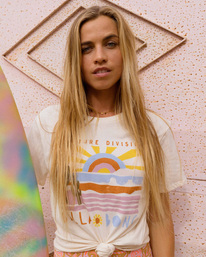 0 A/Div Tee Short Sleeve UPF 50 T-Shirt White ABJZT00620 Billabong