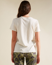 3 A/Div Tee Short Sleeve UPF 50 T-Shirt White ABJZT00620 Billabong