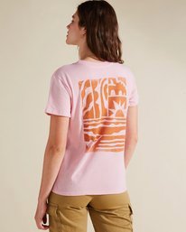 4 A/Div Tee Short Sleeve UPF 50 T-Shirt Pink ABJZT00620 Billabong