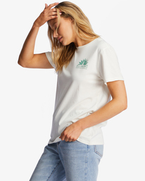 1 A/Div Tee Short Sleeve UPF 50 T-Shirt White ABJZT00620 Billabong