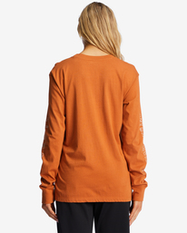 billabong, A/Div Long Sleeve T-Shirt, ADOBE (ado) A/DIV - Long Sleeve T-Shirt for Women ABJZT00621