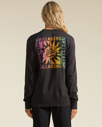 billabong, A/Div T-shirt manches longues, OFF BLACK 1 (ob1) A/DIV - Long Sleeve T-Shirt for Women ABJZT00621