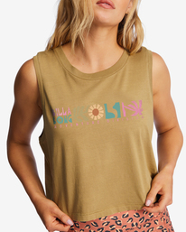 4 A/Div Tank Top Brown ABJZT00622 Billabong