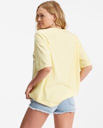 2 Waterfall Boyfriend T-Shirt Yellow ABJZT00630 Billabong