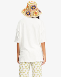 3 Peace And Love Boyfriend T-Shirt White ABJZT00686 Billabong