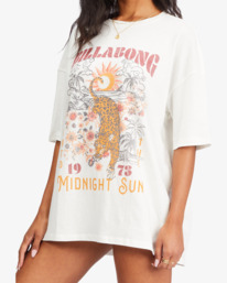 3 Midnight Sun Boyfriend T-Shirt White ABJZT00692 Billabong