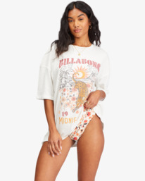 1 Midnight Sun Boyfriend T-Shirt White ABJZT00692 Billabong