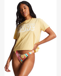 billabong, Sun Your Buns T-Shirt, FRESH SQUEEZED (yzn0) SUN YOUR BUNS ABJZT01035