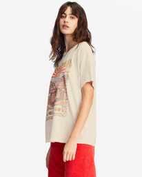 1 Magic Maker Graphic Boyfriend T-Shirt White ABJZT01075 Billabong