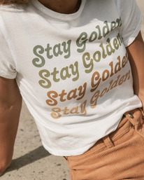 Stay Golden - T-Shirt for Women  ABJZT01132