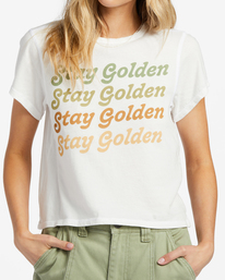4 Stay Golden T-Shirt White ABJZT01132 Billabong