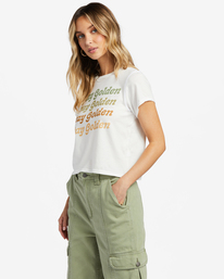 2 Stay Golden T-Shirt White ABJZT01132 Billabong