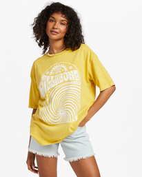 Hello Sunshine - Oversized T-Shirt for Women  ABJZT01136