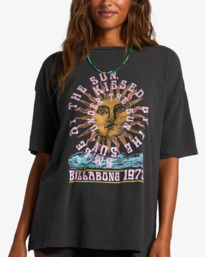 3 Kiss Me T-Shirt Black ABJZT01140 Billabong