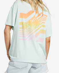 3 Good Tides Oversized T-Shirt Green ABJZT01151 Billabong