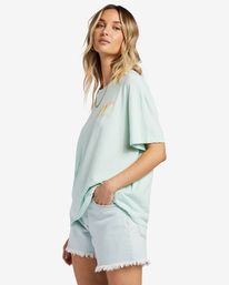 1 Good Tides Oversized T-Shirt Green ABJZT01151 Billabong