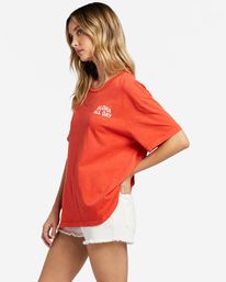 1 Aloha All Day Oversized T-Shirt Red ABJZT01156 Billabong