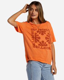 1 Moon Child T-Shirt Orange ABJZT01260 Billabong