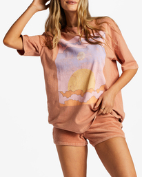 3 Peace Be The Journey T-Shirt Multicolor ABJZT01272 Billabong