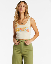 0 Let Love Grow T-Shirt White ABJZT01278 Billabong