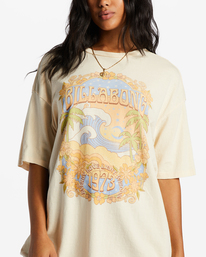 3 In The Clouds T-Shirt White ABJZT01292 Billabong