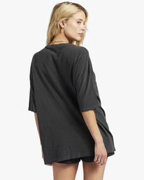 billabong, Midnight Dancer - Oversized T-Shirt for Women, OFF BLACK (ofb) Midnight Dancer - Oversized T-Shirt for Women ABJZT01377