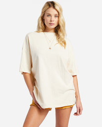 billabong, Essentials True Boy T-Shirt, ANTIQUE WHITE (anw) ESSENTIALS TRUE BOY ABJZT01381