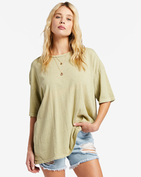 0 Essentials True Boy T-Shirt Green ABJZT01381 Billabong