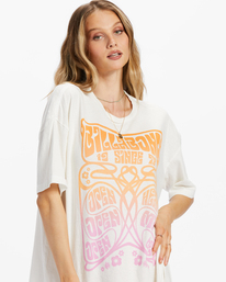 3 Open Heart T-Shirt White ABJZT01404 Billabong