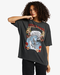1 Big Wave T-Shirt Black ABJZT01409 Billabong