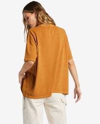 2 You Me & The Sea T-Shirt Brown ABJZT01411 Billabong