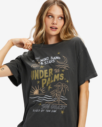 3 Under The Palms T-Shirt Black ABJZT01418 Billabong