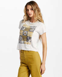 1 Stoked All Day T-Shirt White ABJZT01421 Billabong