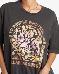 3 Feel Like Sunshine T-Shirt Black ABJZT01463 Billabong
