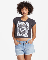 0 Live By The Sea T-Shirt Black ABJZT01579 Billabong