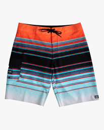 0 Boy's (2-7) All Day Stripe Pro Boardshorts 14"  ABTBS00103 Billabong